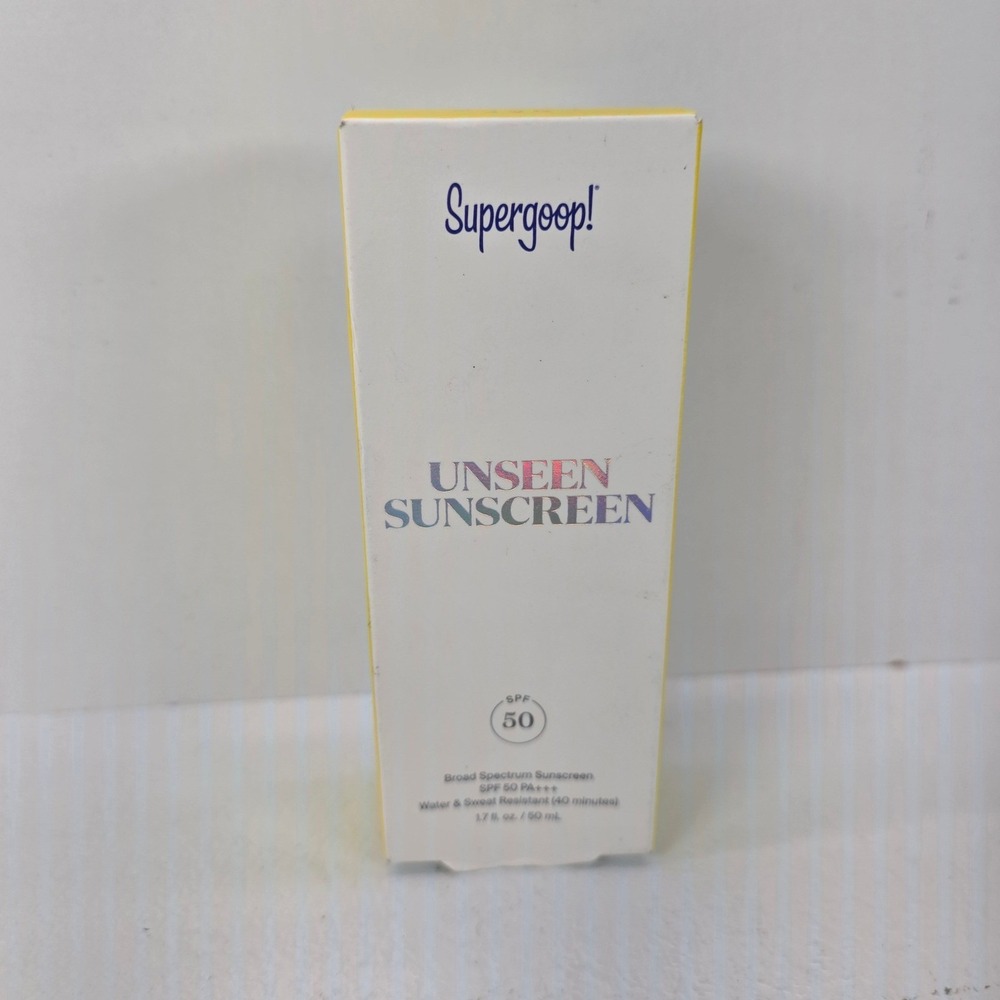 Supergoop! Unseen Sunscreen SPF 50 PA+++ 1.7oz 50ml Face Primer New Exp 01/27